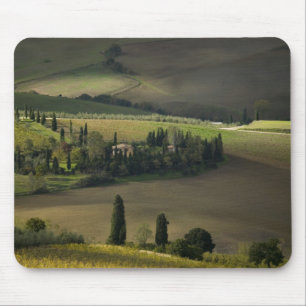 Farmland around Montepulciano, Tuscany, Italy Mouse Pad