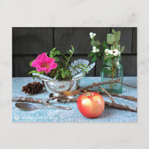 FARMphemera.com "Antiques & Wild Rose" postcard