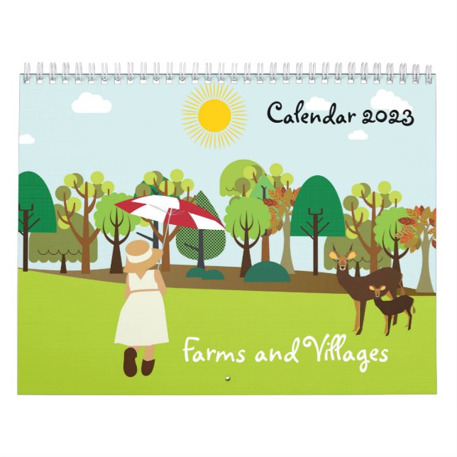 Farms and Villages Calendar (Cover)