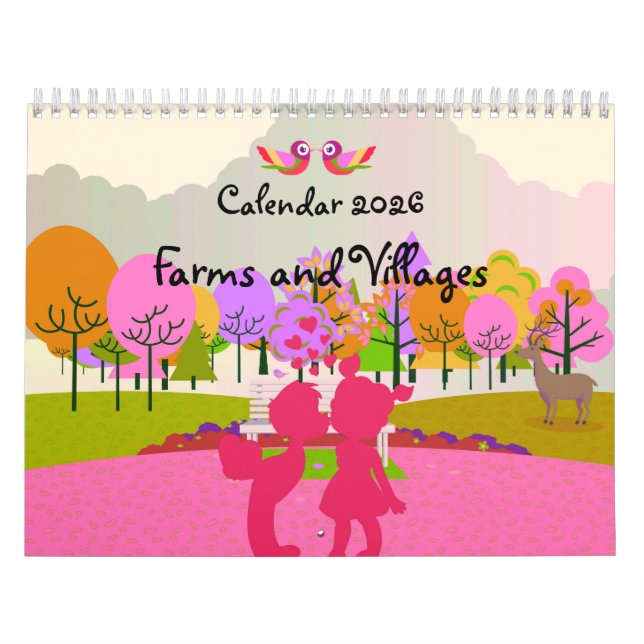 Farms and Villages Calendar (Cover)