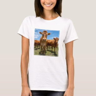Farms   Brown Cow Group T-Shirt