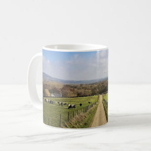 Farms English Countryside Dirt Road Coffee Mug