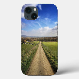 Farms English Countryside Dirt Road iPhone 13 Case