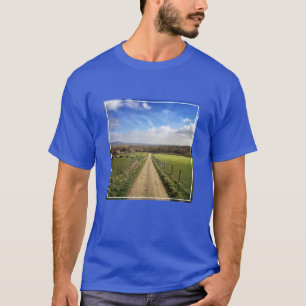 Farms English Countryside Dirt Road T-Shirt