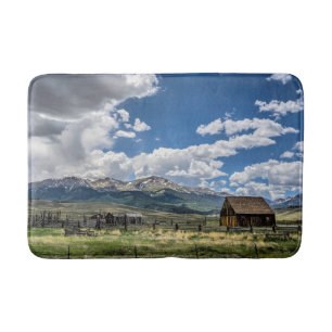 Farms Farm Below the Colorado Mountains Bath Mat