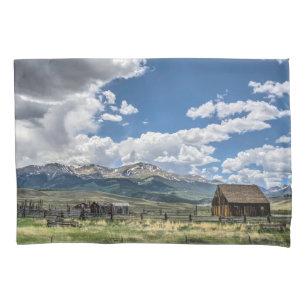 Farms   Farm Below the Colorado Mountains Pillowcase