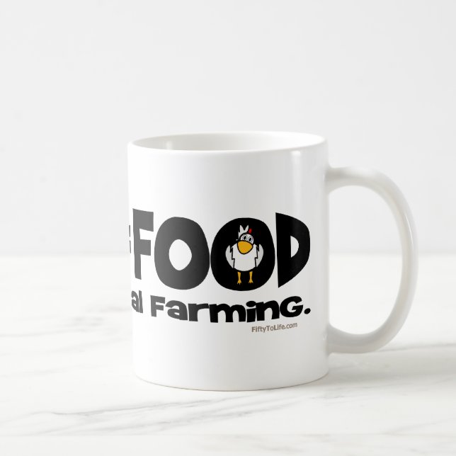 Farms = Food Coffee Mug (Right)