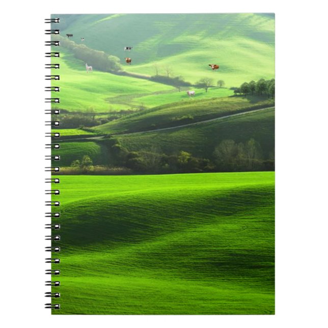 Farms in the Dell Notebook (Front)