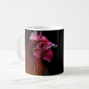 Farms Rooster Head Shot Coffee Mug