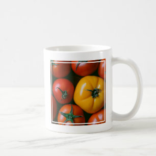 Farms Shiny Red & Yellow Tomatoes Coffee Mug