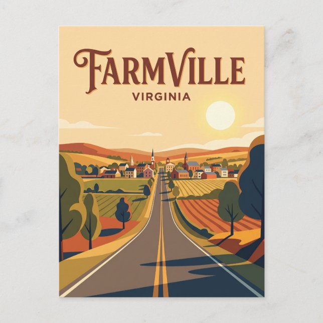 Farmville USA Postcard (Front)