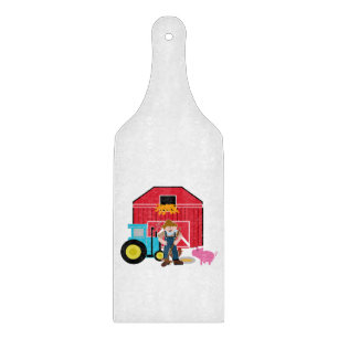 Farmyard Cutting Board