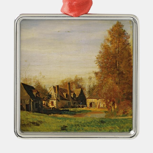 Farmyard Metal Tree Decoration (Front)