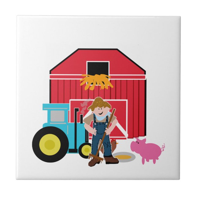 Farmyard Tile (Front)