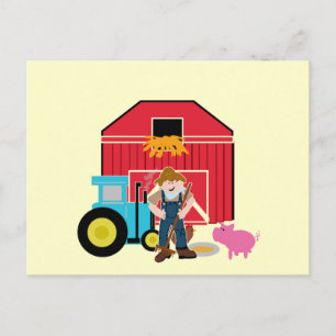 Farmyard Tshirts and Gifts Postcard