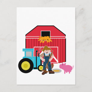 Farmyard Tshirts and Gifts Postcard