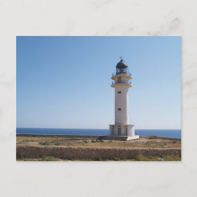 Faro Cap de Barbaria Postcard (Front)