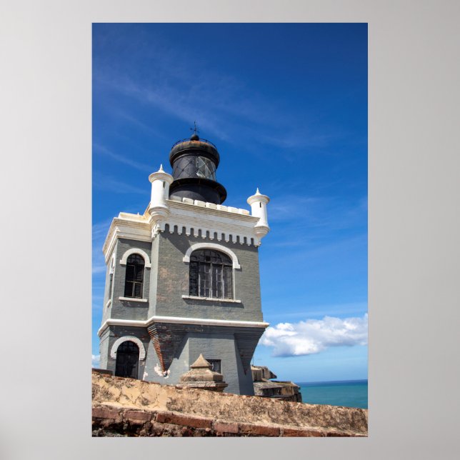 Faro Lighthouse Poster (Front)