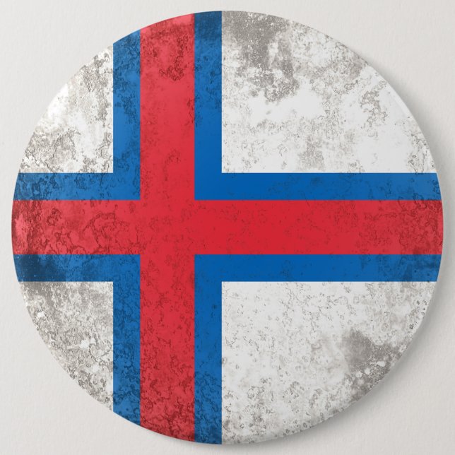 Faroe Islands 6 Cm Round Badge (Front)