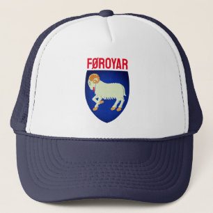 Faroe Islands coat of arms (DENMARK) Trucker Hat