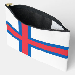 Faroe Islands flag Accessory Pouch