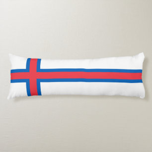 Faroe Islands Flag Body Cushion