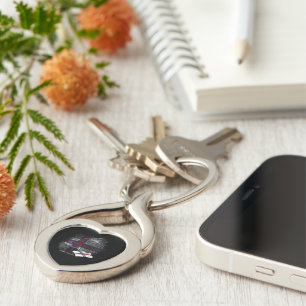 Faroe Islands flag Key Ring