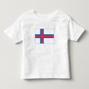Faroe Islands Flag Toddler T-Shirt