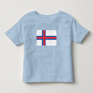 Faroe Islands Flag Toddler T-Shirt