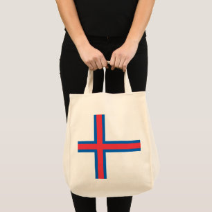 Faroe Islands flag Tote Bag