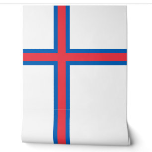 Faroe Islands flag Wallpaper