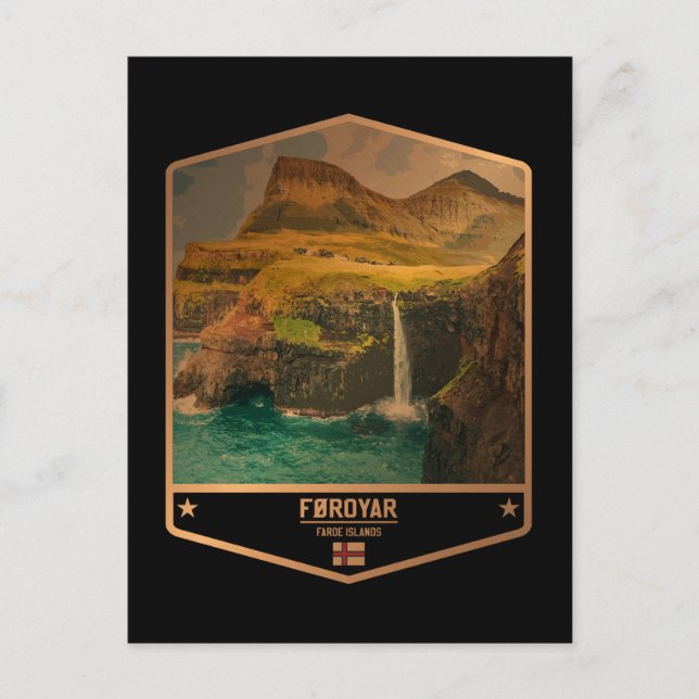 Faroe Islands Postcard (Front)