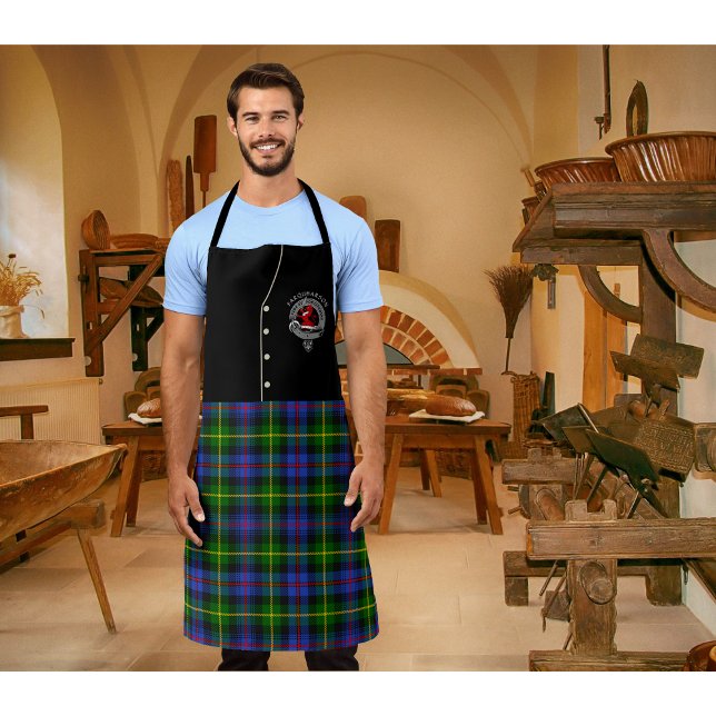 Farquharson Clan Badge & Tartan Kilt Apron (Creator Uploaded)