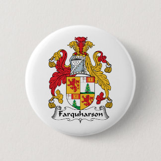 Farquharson Family Crest 6 Cm Round Badge