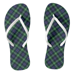 Farquharson Tartan Colourful Scottish Plaid Jandals