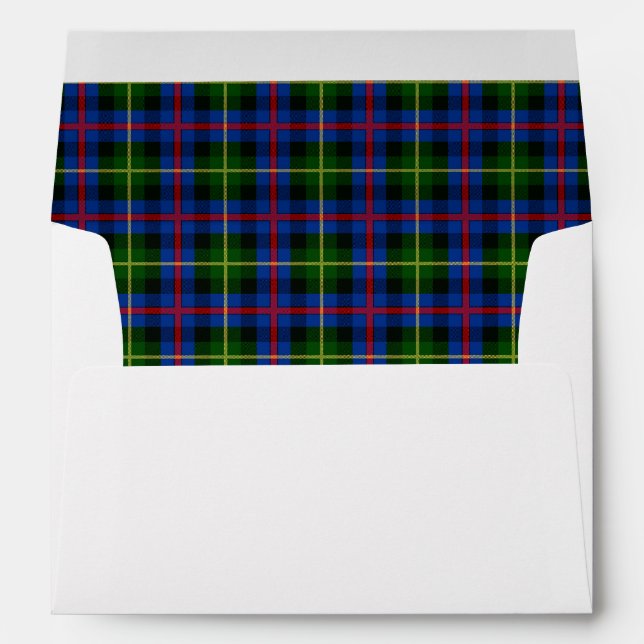 Farquharson Tartan Wedding Envelopes (Back (Bottom))