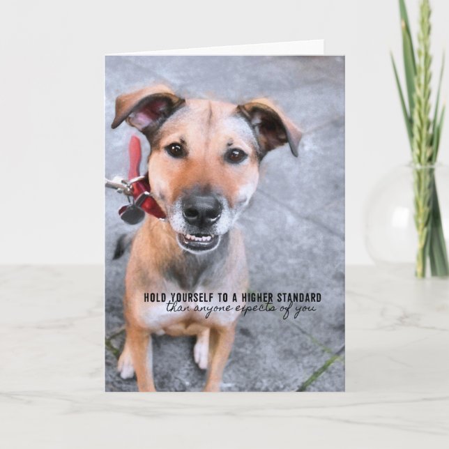 FARRAH'S SMILE Greeting Card (Front)