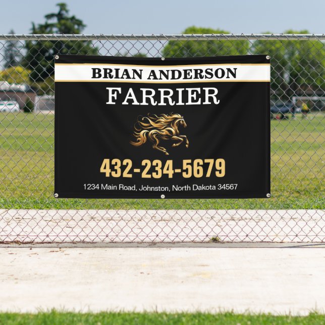 Farrier Banner (Insitu)