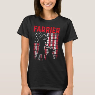 Farrier Horseshoe Hoof Trimming Equine Shoeing 10 T-Shirt