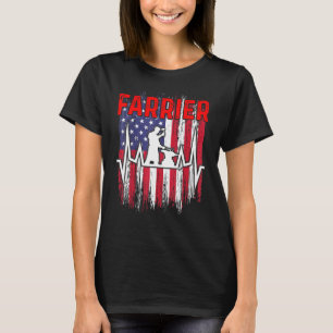 Farrier Horseshoe Hoof Trimming Equine Shoeing 13 T-Shirt