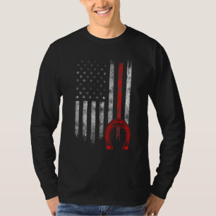 Farrier Horseshoe Hoof Trimming Equine Shoeing 24 T-Shirt
