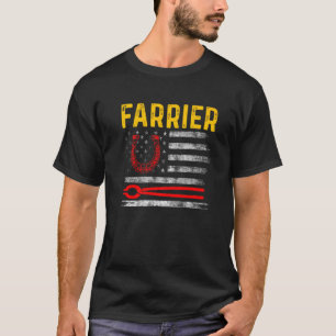 Farrier Horseshoe Hoof Trimming Equine Shoeing _2 T-Shirt