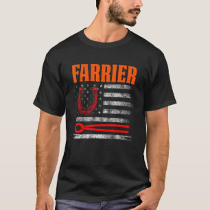 Farrier Horseshoe Hoof Trimming Equine Shoeing 39 T-Shirt