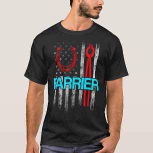 Farrier Horseshoe Hoof Trimming Equine Shoeing 40 T-Shirt