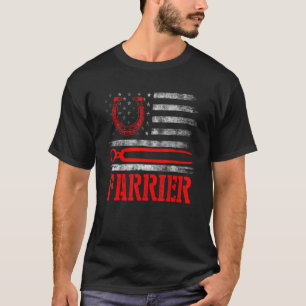 Farrier Horseshoe Hoof Trimming Equine Shoeing 4 T-Shirt