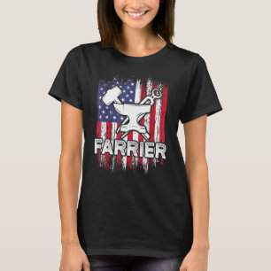 Farrier Horseshoe Hoof Trimming Equine Shoeing 50 T-Shirt