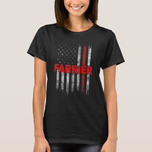 Farrier Horseshoe Hoof Trimming Equine Shoeing 80 T-Shirt