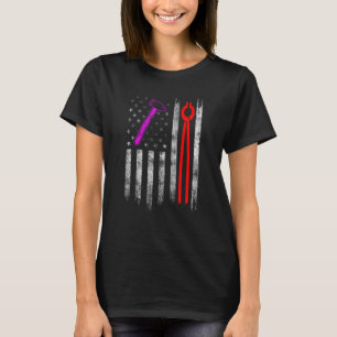 Farrier Horseshoe Hoof Trimming Equine Shoeing 85 T-Shirt