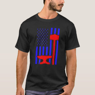 Farrier Horseshoe Hoof Trimming Equine Shoeing     T-Shirt
