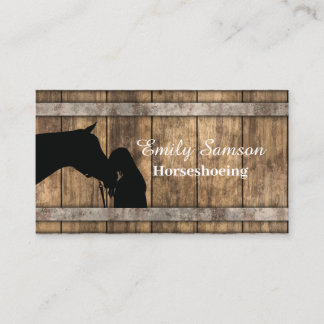 Farrier Service Business Card